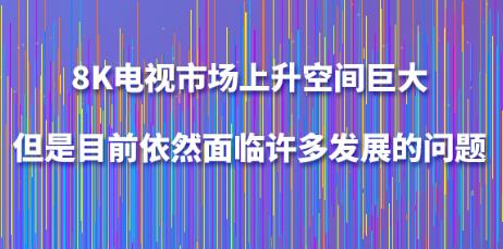 8K�����г������ռ�޴󣬵���Ŀǰ��Ȼ�������෢չ������