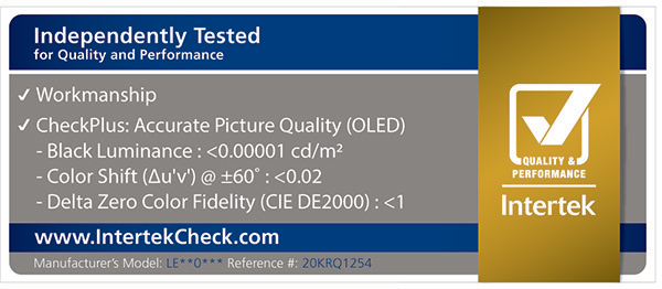 LG Display OLED��������ٻ��ʾ�׼����֤
